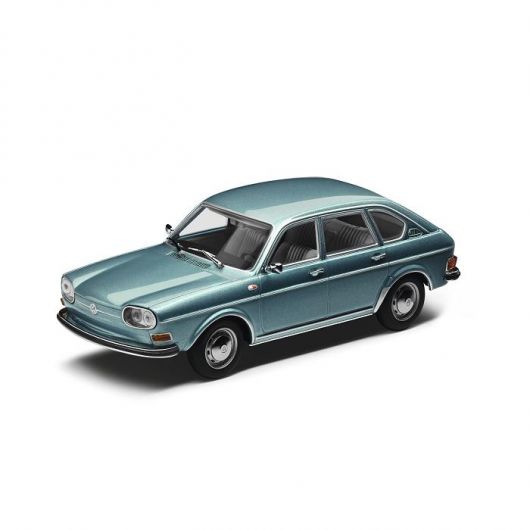 Miniature VOLKSWAGEN Type 411 1968 turquoise métallisé 1/43ème