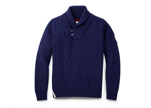 Pullover VOLKSWAGEN classique bleu homme